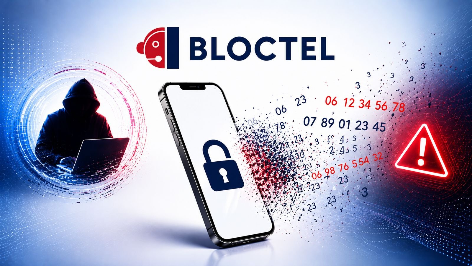 Illustration sur la fin du service Bloctel et la fuite de numéros de téléphone