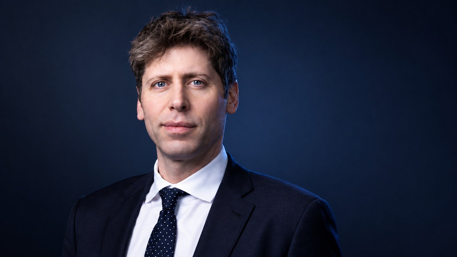 Portrait de Sam Altman, directeur général d'OpenAI